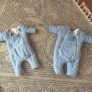 2 Magic Merlin Sleep Suits (Small and Large)